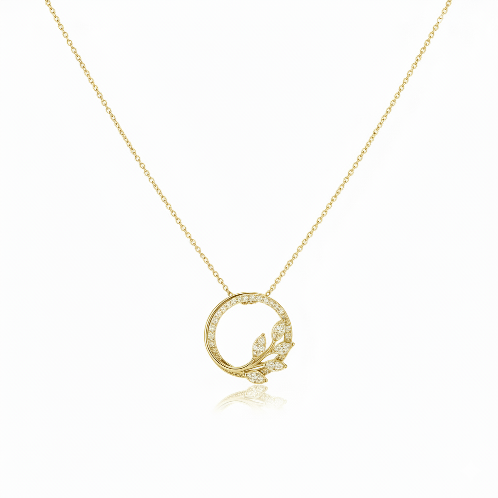 Godly Leaves Necklace